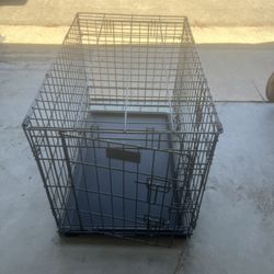 2 Door Dog Crate Pet Kennel