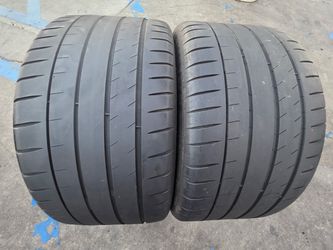 2 USED TIRES MICHELIN PS4S 265/35/19