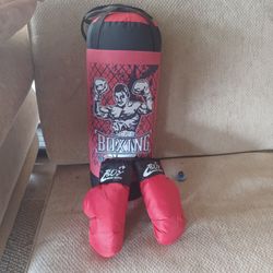 Costal De Boxeo Para Niño Con Guantes