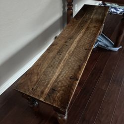 Dining Table Real Wood. $150