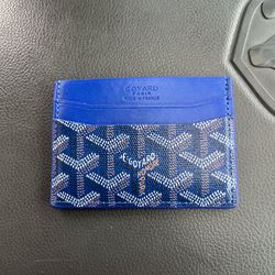 Blue Card Holder