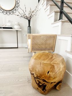 Solid Wood End Table 