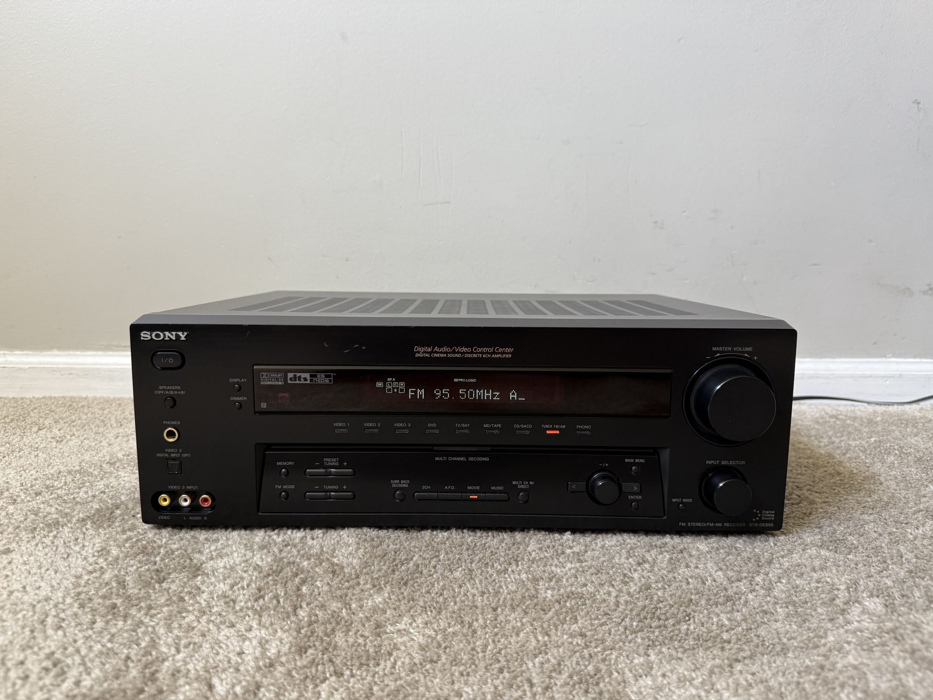 Sony STR-DE895 5.1 Home Theater Surround Receiver