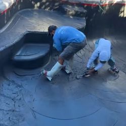 Pool Black Minii Pebble