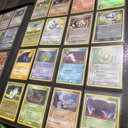 Stamped pokemon cards