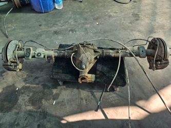 Silverado rear end