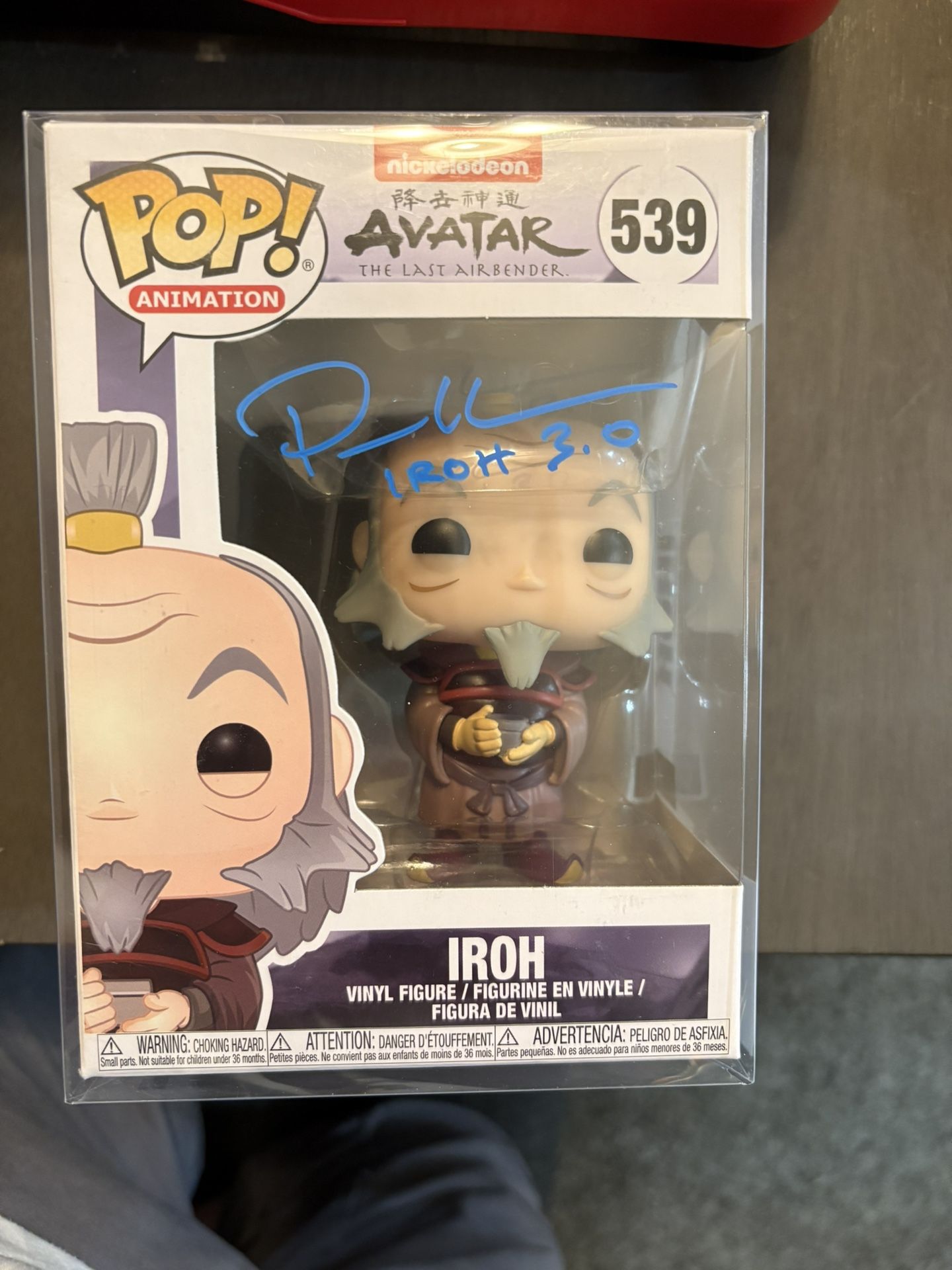 Signed Uncle Iroh Funko