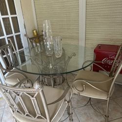 Dining Table With 4 Chairs