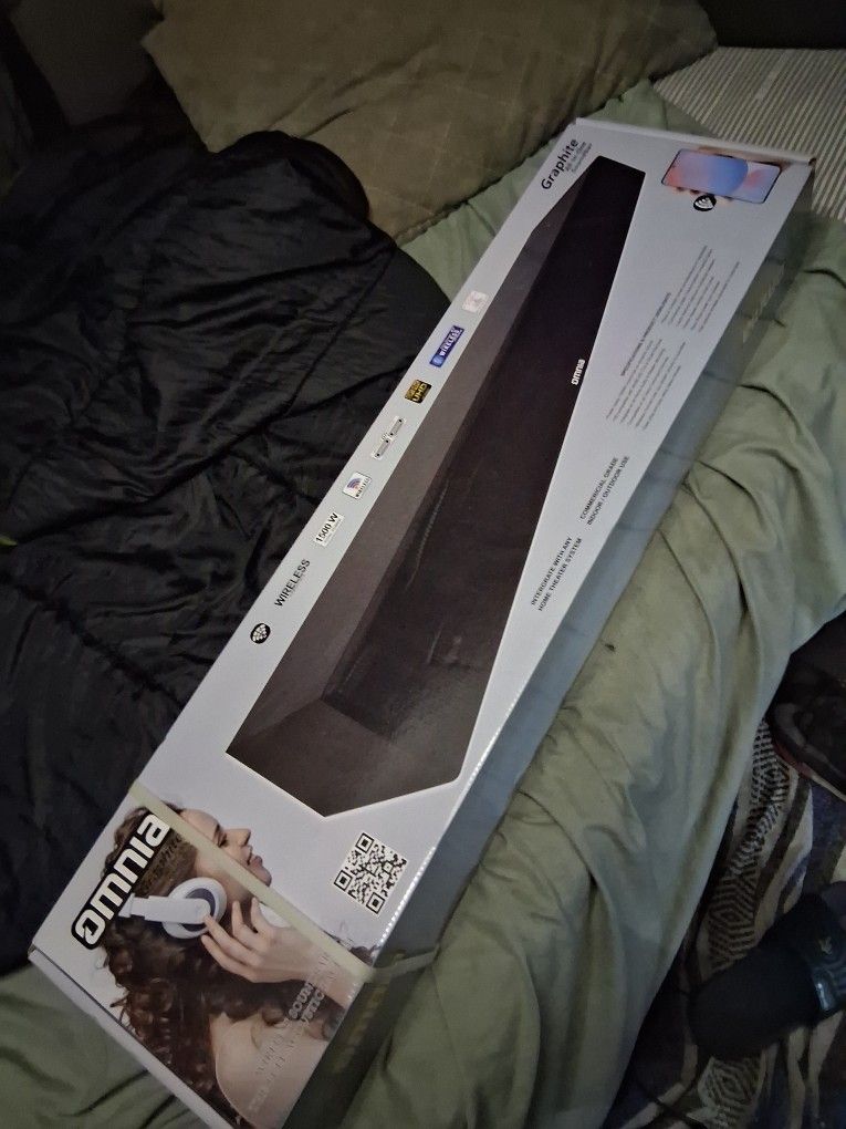 Graphite Omnia , Black, 1500W Soundbar
