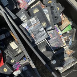 Free VHS AND DVDS