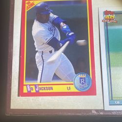 BO JACKSON ROOKIE BASEBALL ⚾️ CARDS 