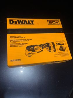 Dewalt 20-Volt Max Lithium-Ion Cordless Brushless 3-Speed Oscillating Multi Tool with 4.0 Ah Battery and Charger