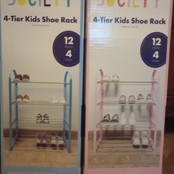 4 Tier Kids Shoe Rack 
