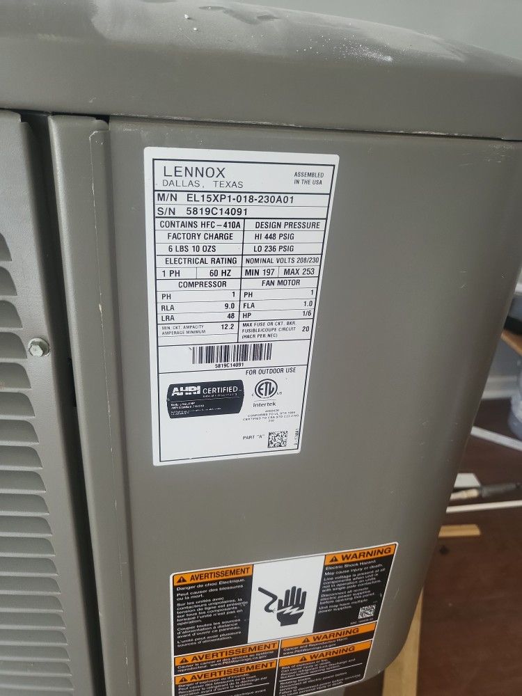 Lennox Condenser