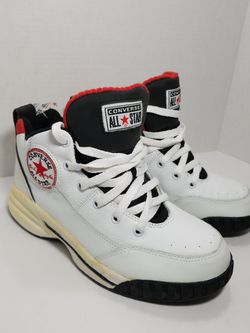 Tæller insekter logo hugge Vintage Converse High Top Mens Leather Basketball Shoes Sz 6.5 for Sale in  Sacramento, CA - OfferUp