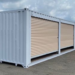 40ft Shipping Container With Roll Up Door