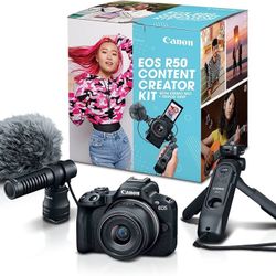 Canon R50 Kit, With Box Great Condition 