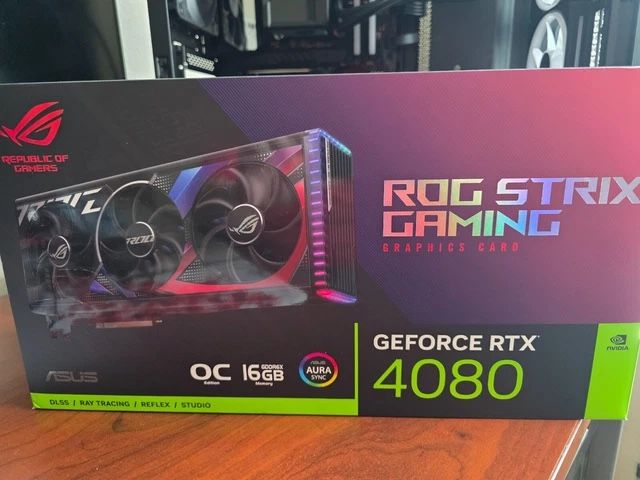 ASUS ROG Strix NVIDIA GeForce RTX 4080 Super OC 16GB GDDR6X