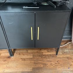 2 Living Room Cabinets 