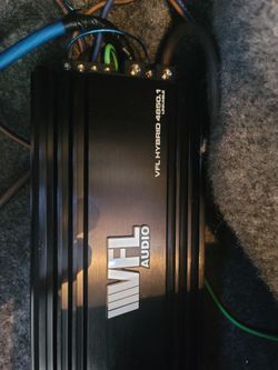 American Bass Vfl 5k Watt Amplifier New 