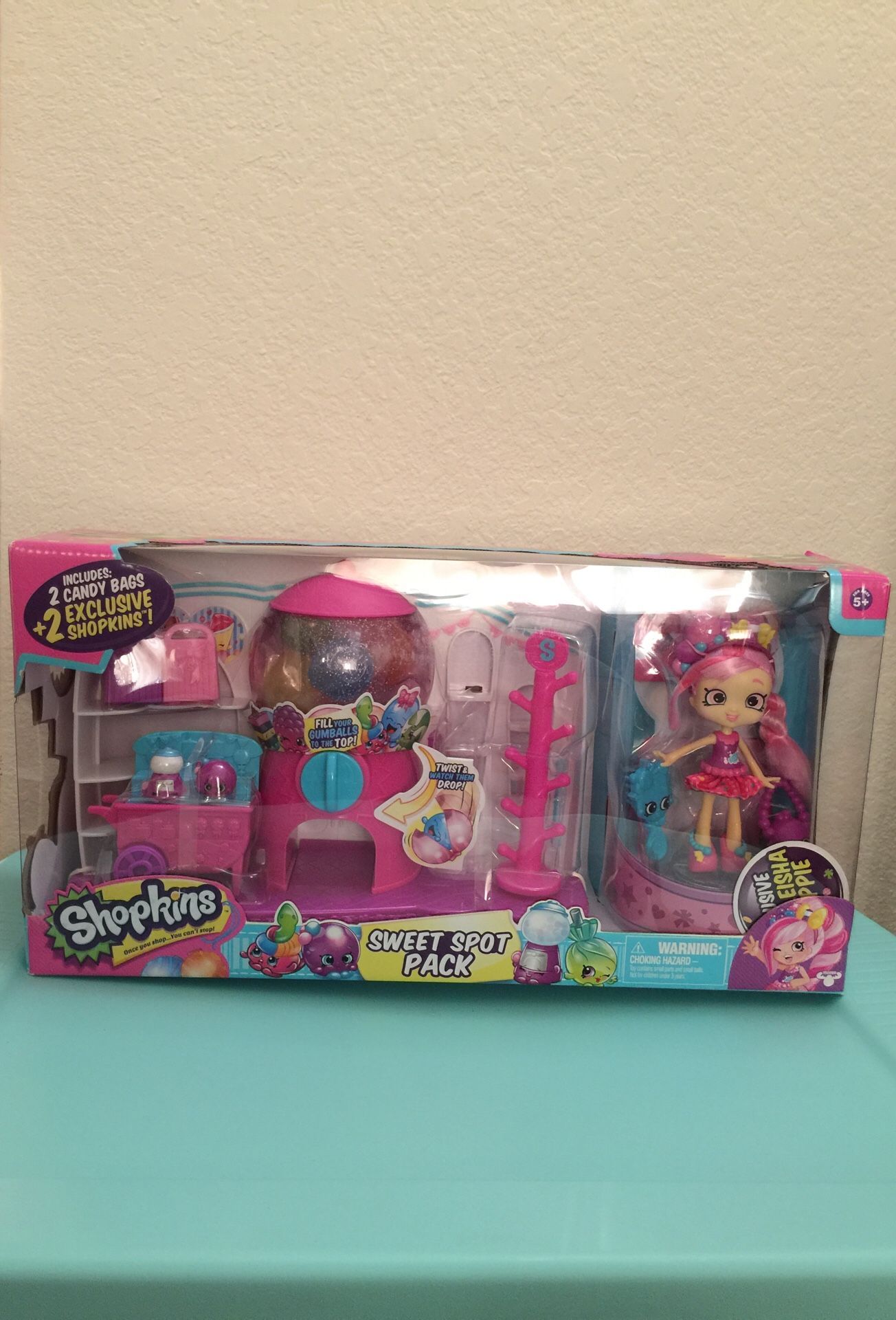 Shopkins Sweet Spot Pack with Bubbleisha