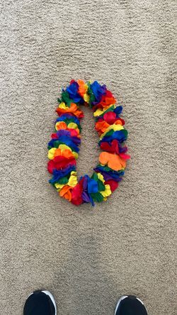 Rainbow Lei - Colorful 