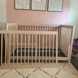 Convertible Crib with Toddler Bed Conversion Kit
