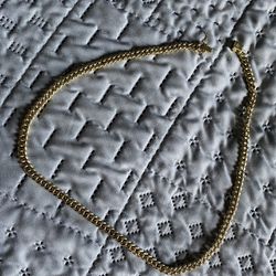 10k, 24 in, 6 mm Gold Chain 