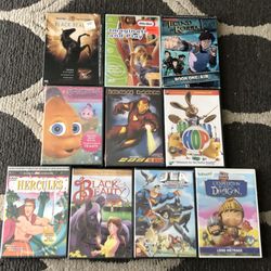 10 BRAND NEW Kids DVD’s