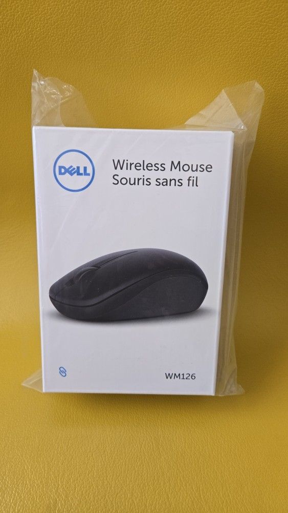 Brand New Dell Wireless Mouse-WM126 – Long Life Battery, with Comfortable Design