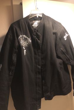 Speed and strength. Motorcycle jacket