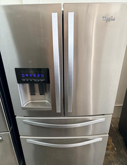 Whirlpool 4-Door Refrigerator Stainless Steel FrenchDoor