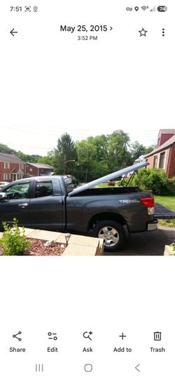 6ft 8 in X 6ft Leer hard tonneau cover fit my 2010  toyota tundra limited extended cab