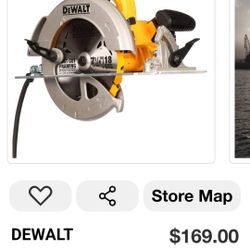 Dewalt 7 1/4 Lightweight Circular Saw