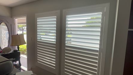 Wood shutters