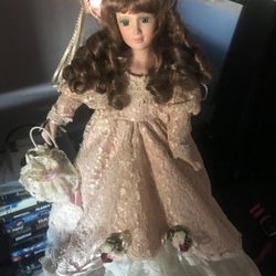 Vintage Porcelain doll 