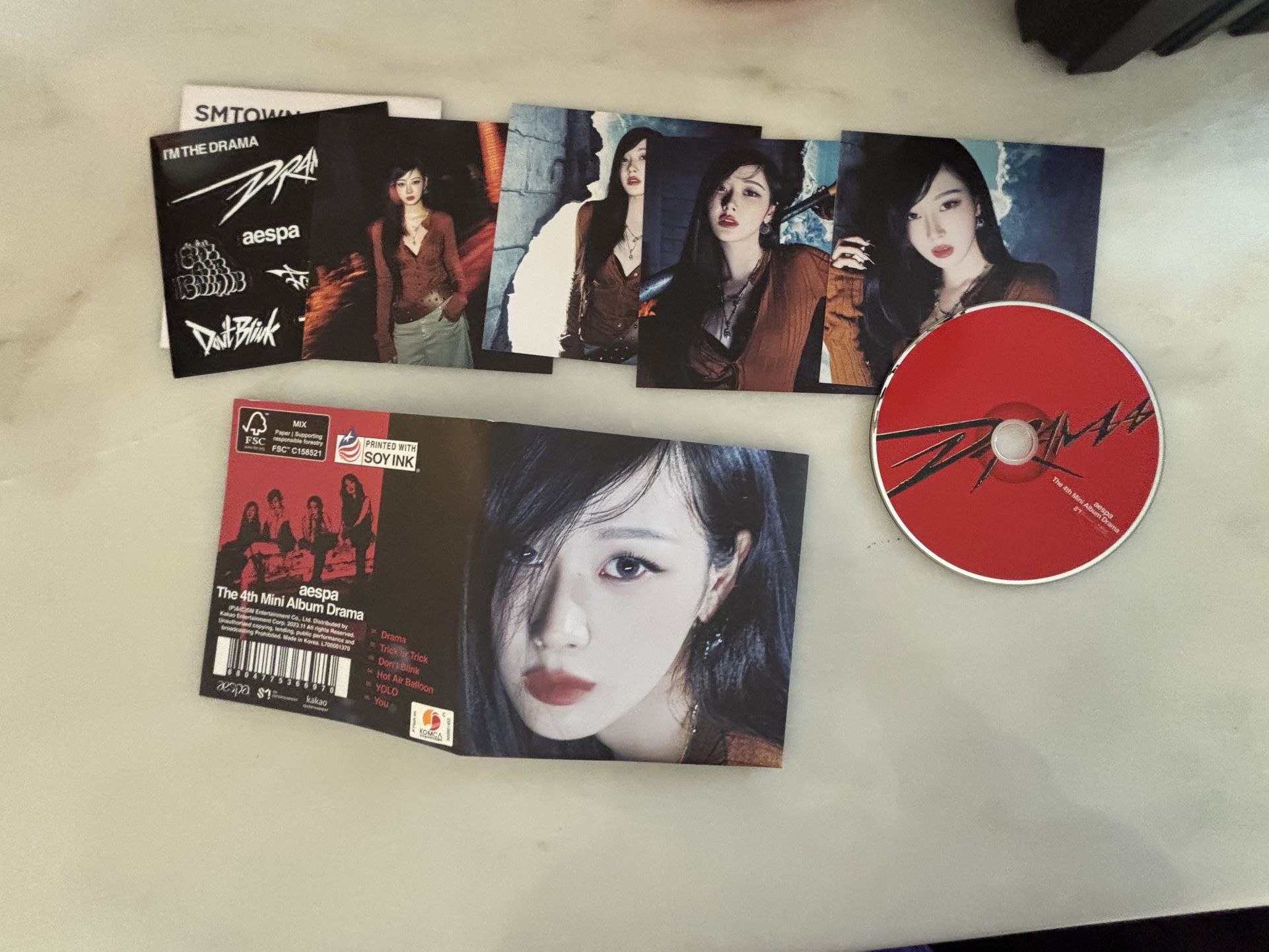 aespa 4th mini album ‘Drama’ Giselle ver. ,