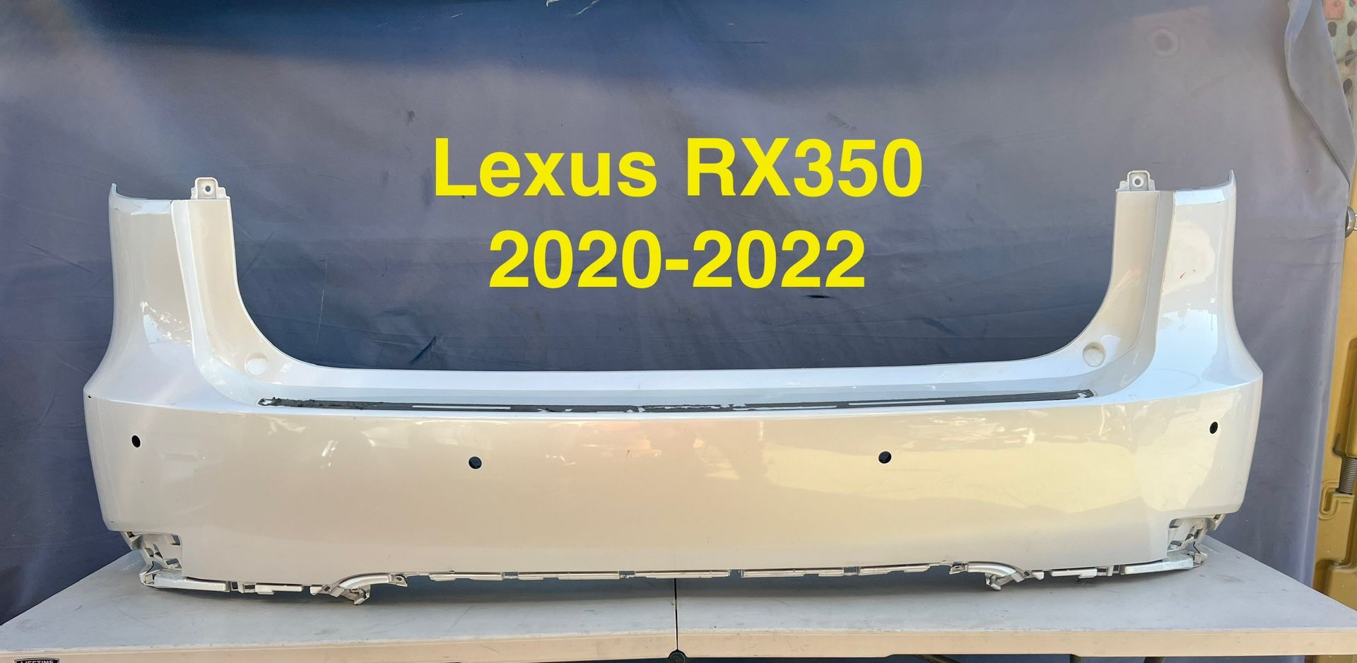 2020-2022 Lexus Rx350 Rear Bumper OEM