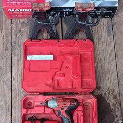 Milwaukee Drill/jack Stands/Maddox Car Repair Bundle