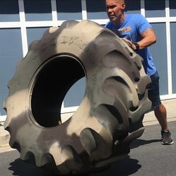 CrossFit Tractor Tires for fitness training!