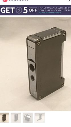 Bugatti cigar torch with pinch