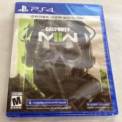 Call of Duty Modern Warfare II 2 MW2 Cross-Gen  (Sony Playstation 4, PS4) SEALED