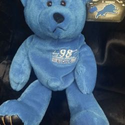 Vintage  NFL Barry Sanders # 20 - Rare Item . Detroit Lions New 1998