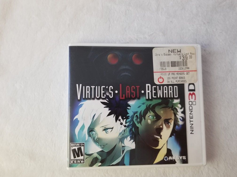 Zero Escape: Virtue's Last Reward for 3DS