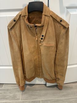 Men’s Leather Suede Jacket