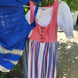 German Dress Dirndl Size 38
