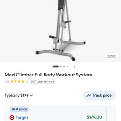 Maxi Climber Full Body Workout System 