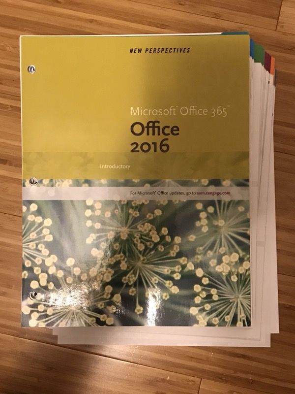 Textbook-Microsoft Office 365-Office 2016 (loose leaf)