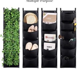 Closet Organizer | Hanging  garden wall | 6 pockets 