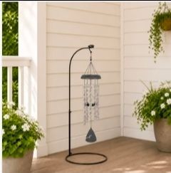 Lg Adjustable Chime/Bird Feed/Lantern/ Plant Holder  (chimes not included)